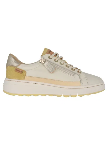 Sneakersy Pikolinos sznurowane skórzane białe