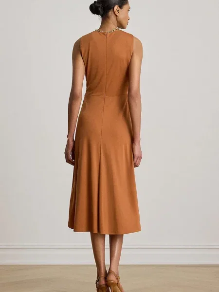 Lauren Ralph Lauren Obleka oksid oranžna