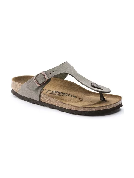 Pantofi Birkenstock cu strasuri gri