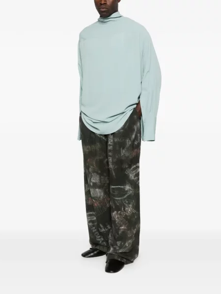 Pantaloni Balenciaga verde