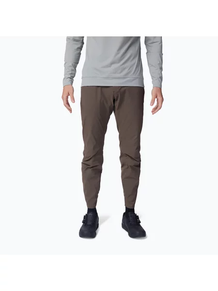 Cyklistické kalhoty Fox Racing Ranger dirt hnědé