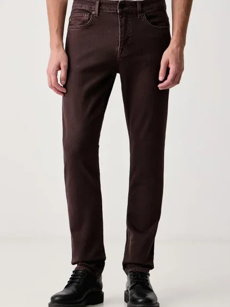 BOSS Orange blugi slim fit pentru bărbați DELAWARE BO portocaliu