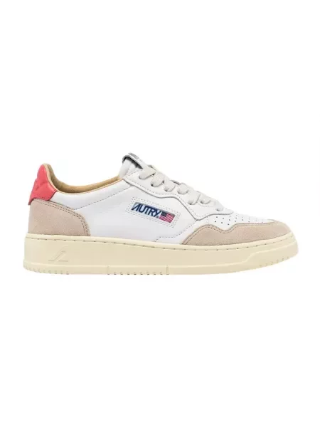 Sneakersy Autry białe