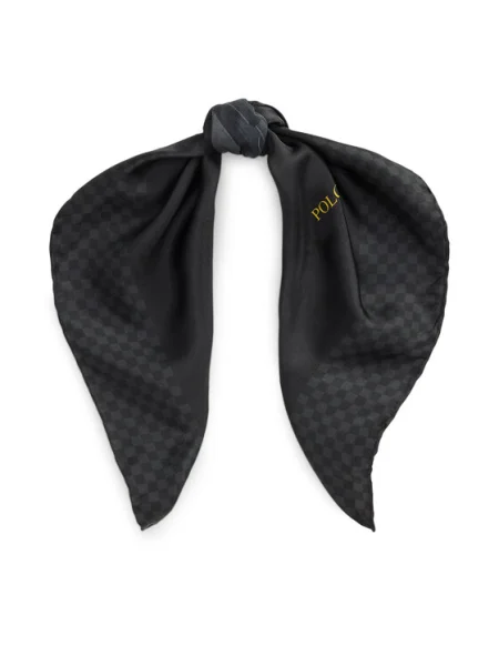 Mănuși Polo Ralph Lauren de mătase negru