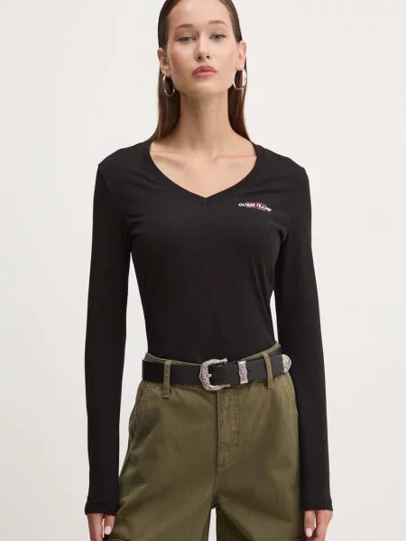 Guess Jeans longsleeve czarna