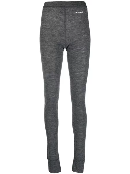 Leggings Jil Sander melange gri