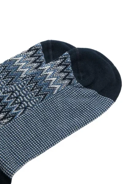 Skarpety Missoni niebieskie