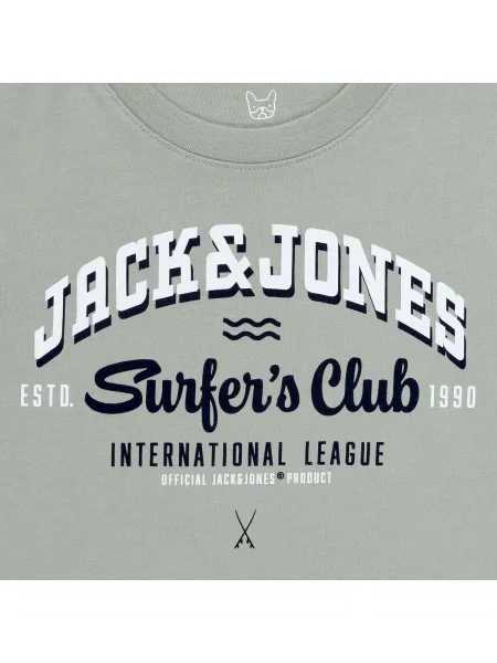 Tricou copii Jack & Jones verde