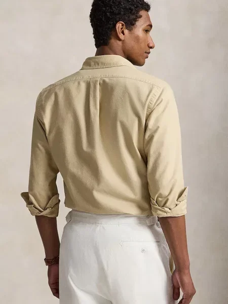 Polo Ralph Lauren Cămașă maro cappuccino bej