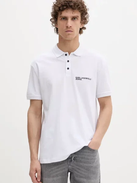 Polotričko Karl Lagerfeld Jeans bílé