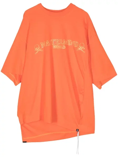 Tričko Mastermind World s potiskem oranžové