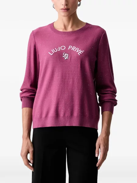 Pulover Liu Jo cu paiete violet