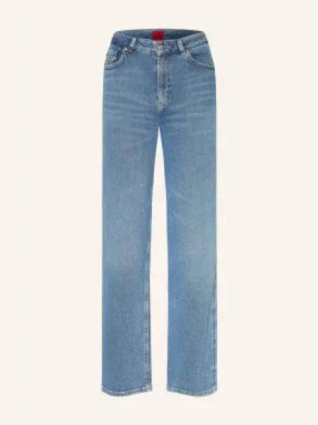 Hugo Bootcut Džíny Gorinne bright blue modré