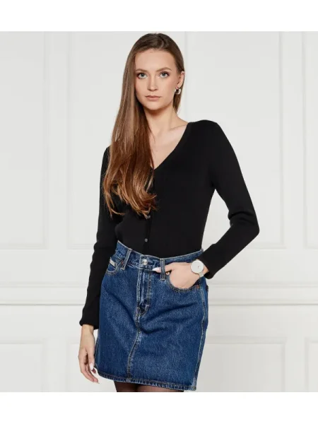 Calvin Klein Jeans Cardigan negru