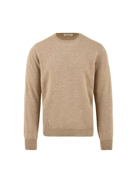 Sweter Filippo De Laurentiis beżowy