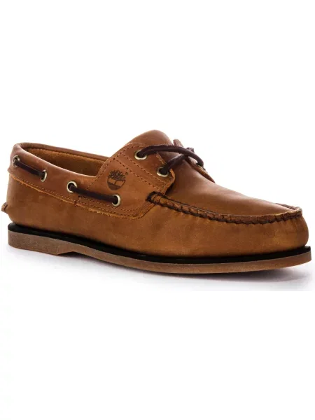 Półbuty Timberland skórzane brązowe