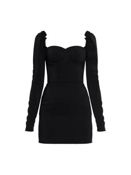 Krótka sukienka Dolce And Gabbana czarna
