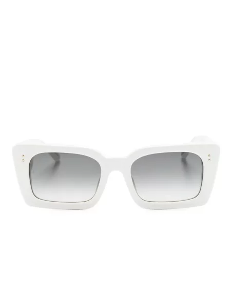 Ochelari de soare Linda Farrow alb