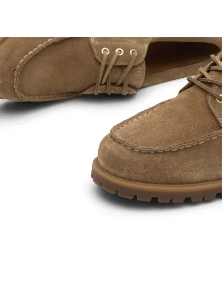 Loafersy Vagabond Shoemakers beżowe