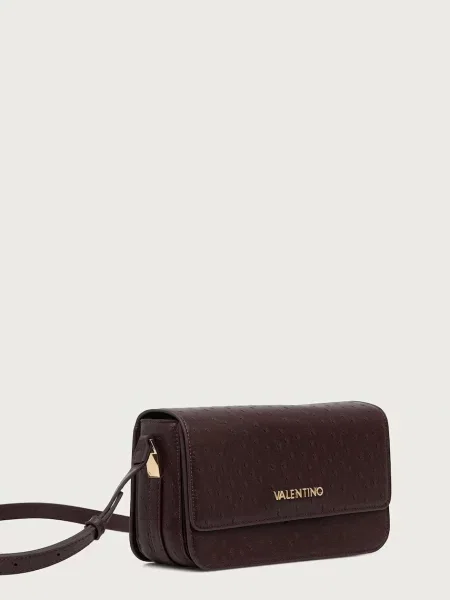 Valentino Bags geantă crossbody pentru femei cu imitație de piele ROSSY RE maro