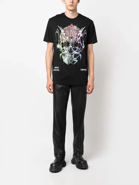 Marškinėliai Philipp Plein juoda