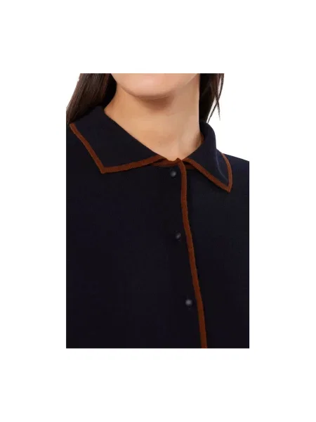 Geacă Maxmara Studio albastru