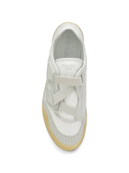 Sneakerși Prada din piele