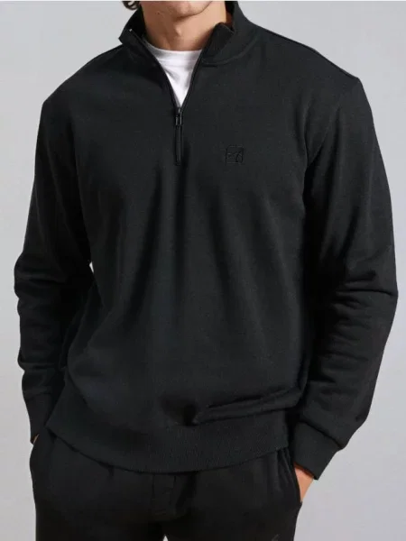 Sinsay Bluza basic czarny