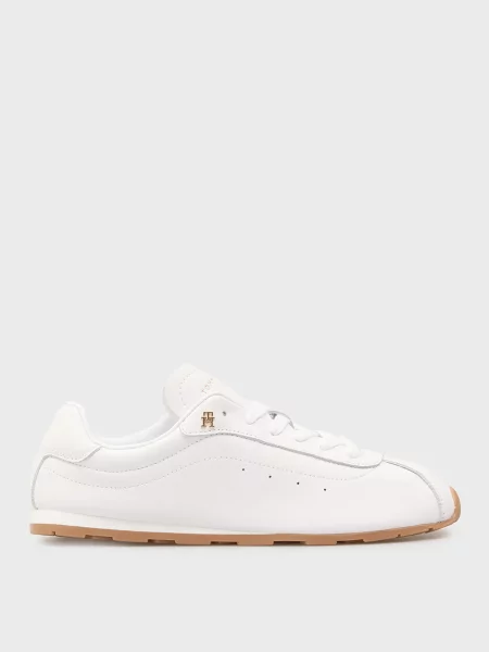Шкіряні кросівки Tommy Hilfiger білі
