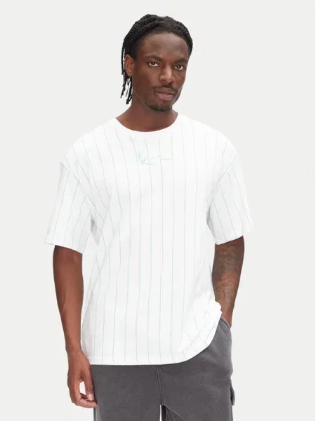 T-Shirt Karl Kani λευκό