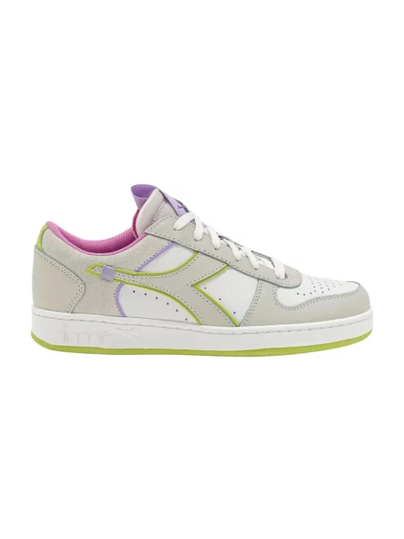 Sneakersy Diadora skórzane białe