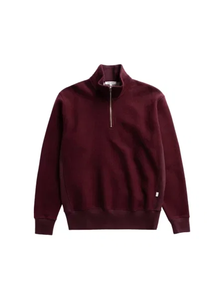 Bluza rozpinana Norse Projects czerwona