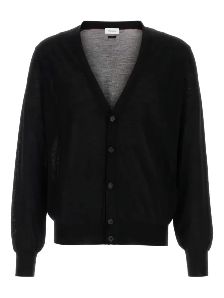 Cardigan Ferragamo de lână negru