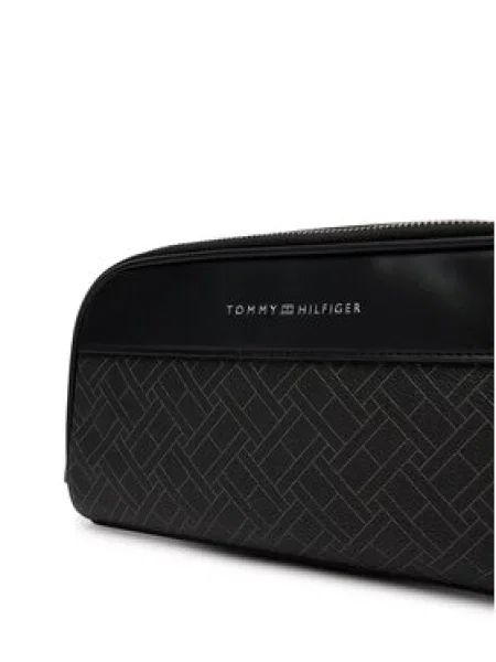 Tommy Hilfiger Ľadvinka Th Flag Monogram Camera Bag čierna