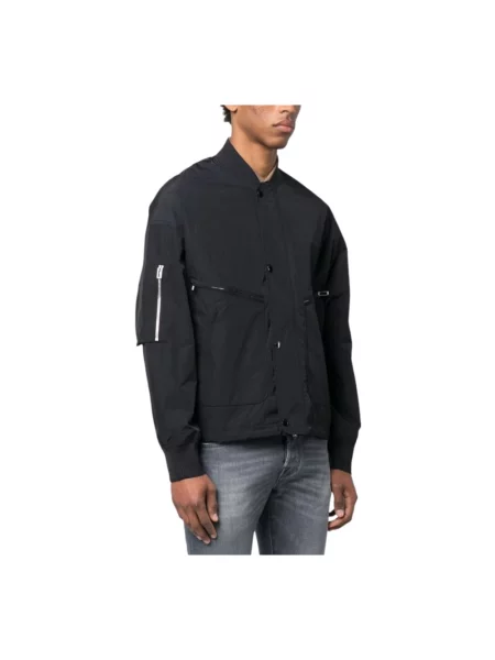 Kurtka bomber Emporio Armani niebieski