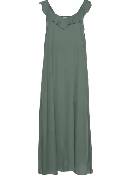 LASCANA Rochie de vară închis verde