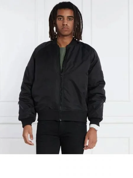 CALVIN KLEIN JEANS Geacă bomber negru