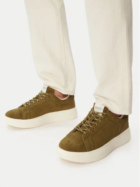 Liu Jo Sneakersy Khaki