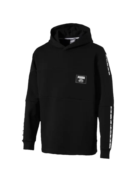 Hanorac cu glugă Puma negru