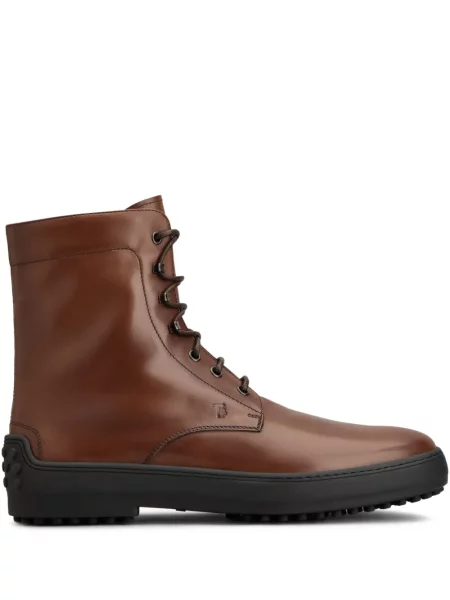 Botine Tod's din piele maro