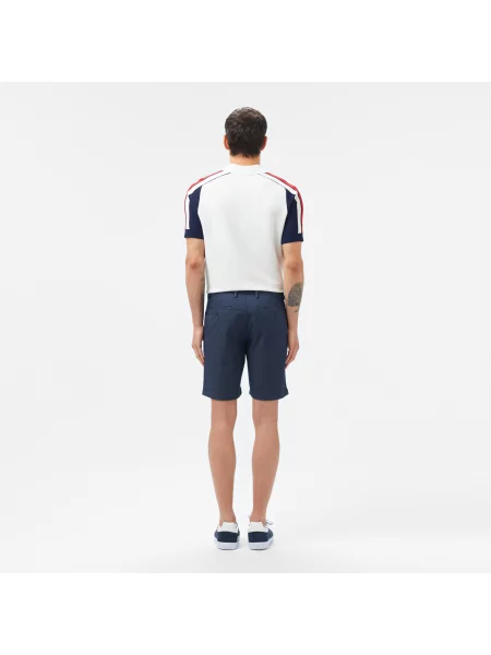 Lacoste Szorty Slim Fit granatowe
