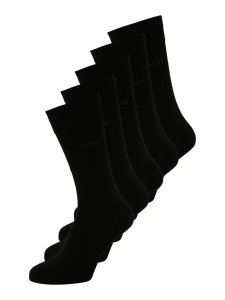 BOSS Orange Nogavice siva črna