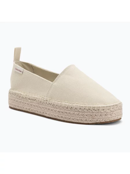 Calvin Klein Jeans Espadrilky Platform Espadrille Ml Cs béžová