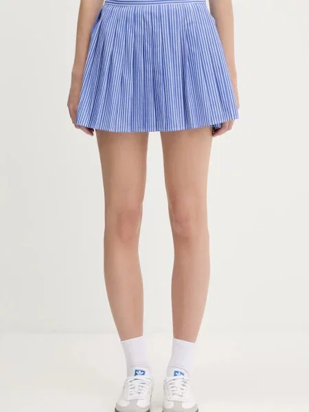 Sporty & Rich fustă din Src Anae mini evazați