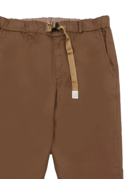 Cu centură pantaloni White Sand alb