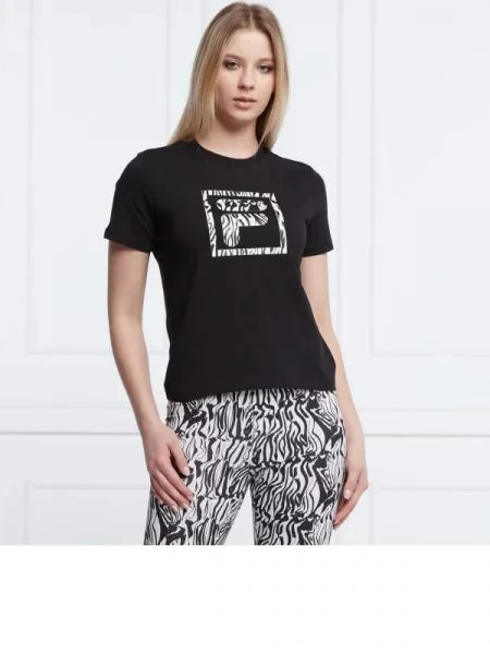 FILA Tricou BALE | Cropped Fit negru