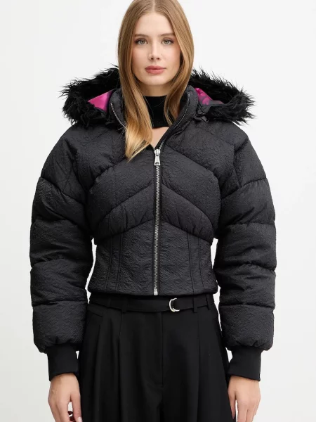 Versace Jeans Couture kurtka zimowa czarny