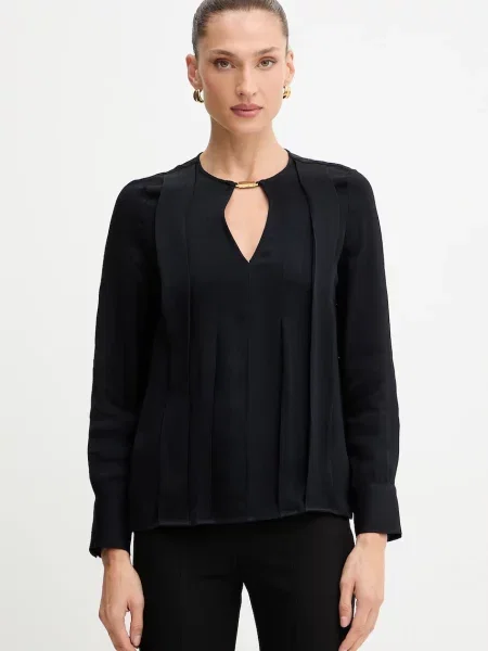 Блузка Marciano Guess ANITA однотонна чорний