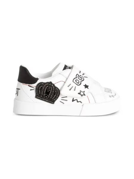 Sneakersy dziecięce Dolce And Gabbana białe