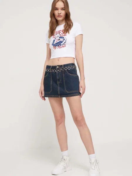Jeans krilo Guess Originals mornarsko modra